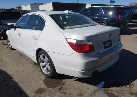 2007 BMW 525I from USA, damaged, VIN WBANE53537CY04245